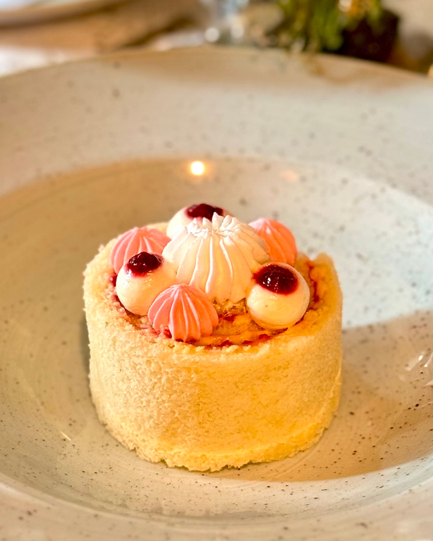 Lemon Berry Roulade