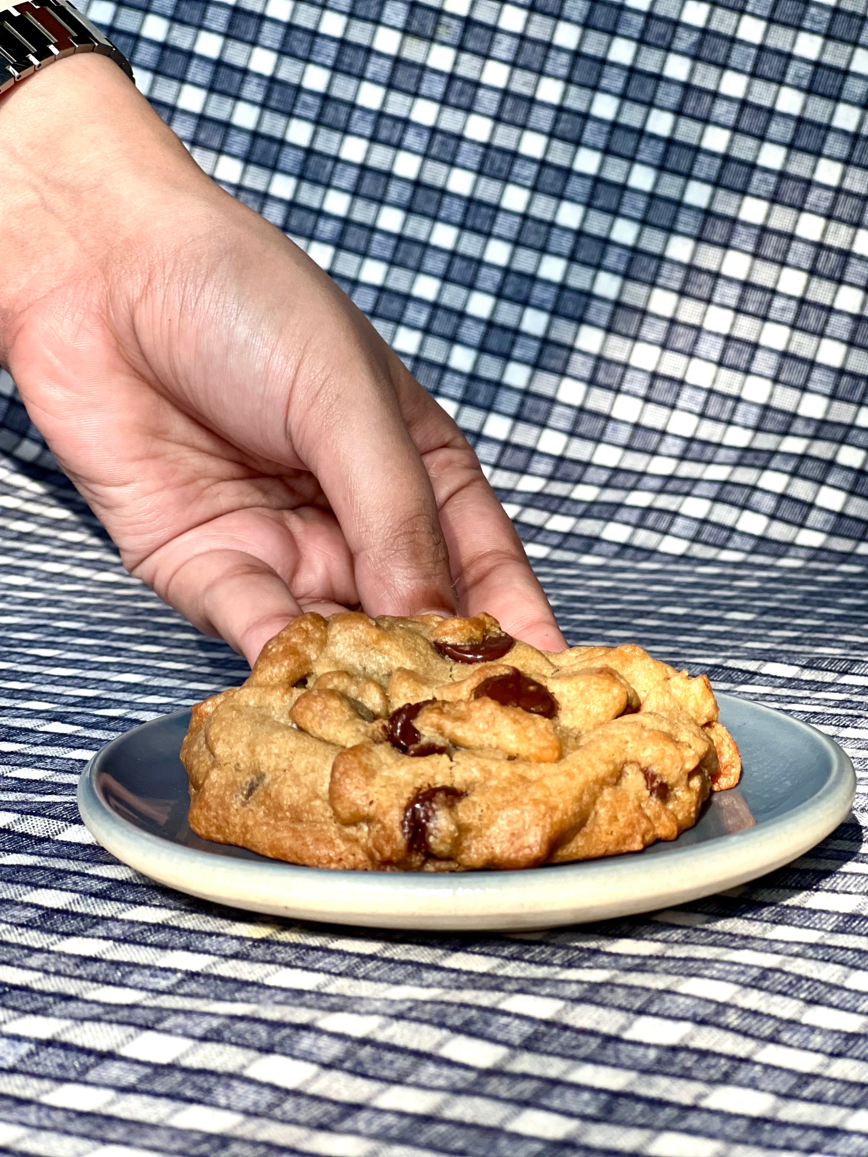 NYC Style Cookie Matcha with White Chocolate